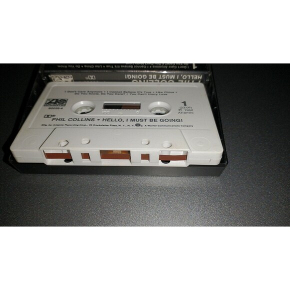 Phil Collins Hello, I Must Be Going! Cassette Tape 1972 Tested and Working - Picture 5 of 6